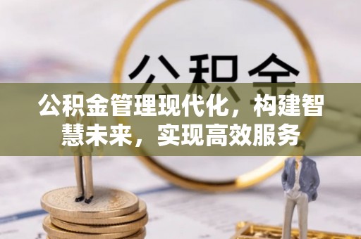 怀来公积金管理现代化，构建智慧未来，实现高效服务