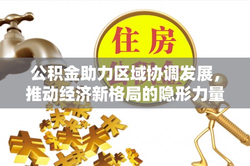 怀来公积金助力区域协调发展，推动经济新格局的隐形力量