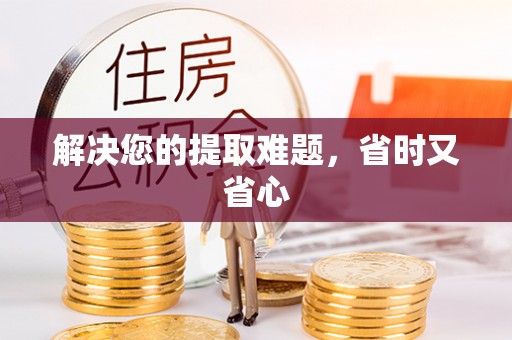 怀来解决您的提取难题，省时又省心
