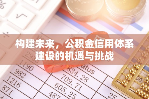 怀来构建未来，公积金信用体系建设的机遇与挑战