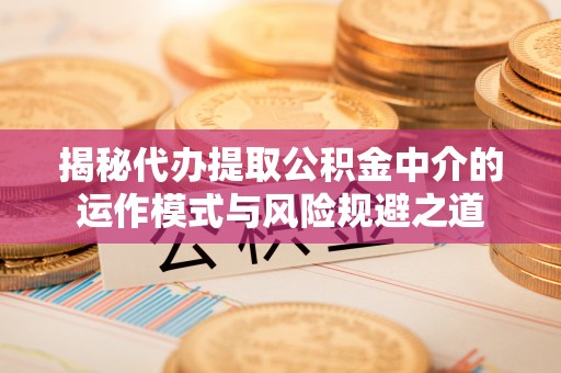 怀来揭秘代办提取公积金中介的运作模式与风险规避之道