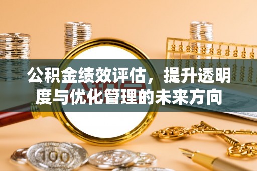 怀来公积金绩效评估，提升透明度与优化管理的未来方向