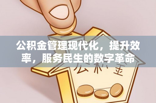 怀来公积金管理现代化，提升效率，服务民生的数字革命